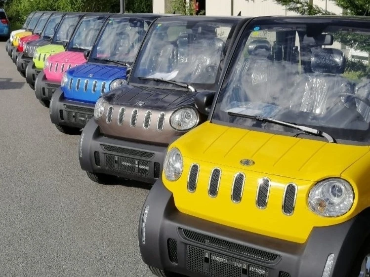 jiyuan cityfun 1 5 Ôtô điện cỡ nhỏ không cần bằng lái, lối đi mới của giao thông đô thị?