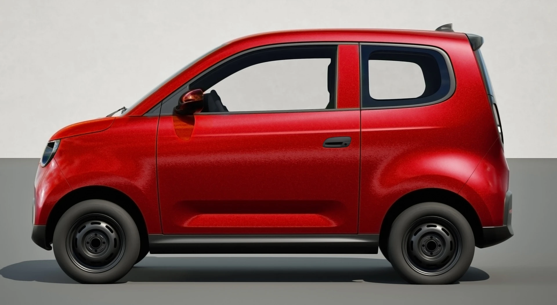 Minio Green EXT Side Render 1 1 Xe VinFast Minio Green xuất hiện trên đường phố Hà Nội