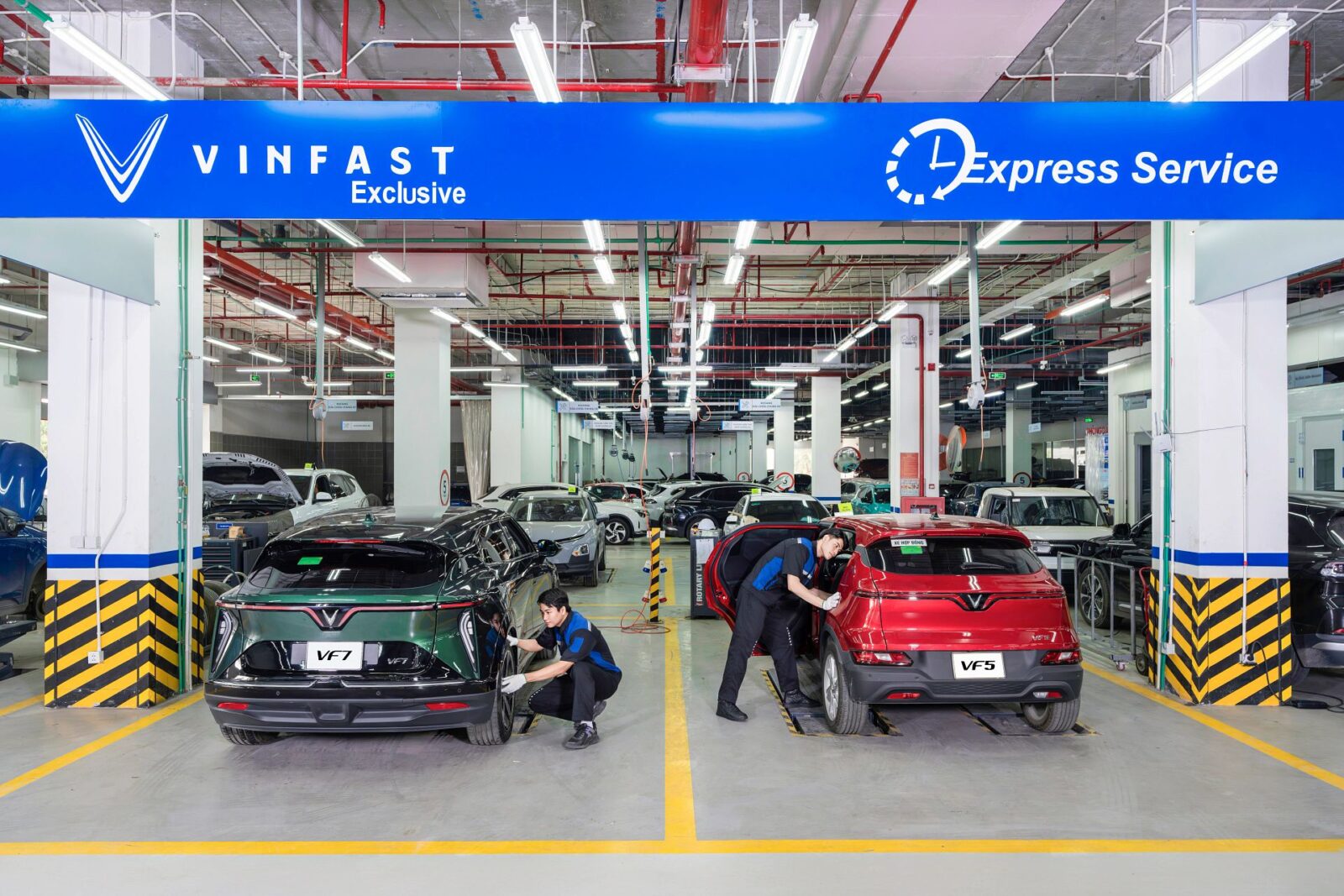 tram sac vinfast anh 1 Hơn 400 xưởng dịch vụ, 150.000 cổng sạc, chủ xe điện VinFast tự tin di chuyển đường dài